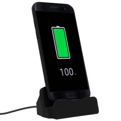 AVIZAR Station d'accueil Smartphone Charge & Synchro connecteur USB type C - Noir