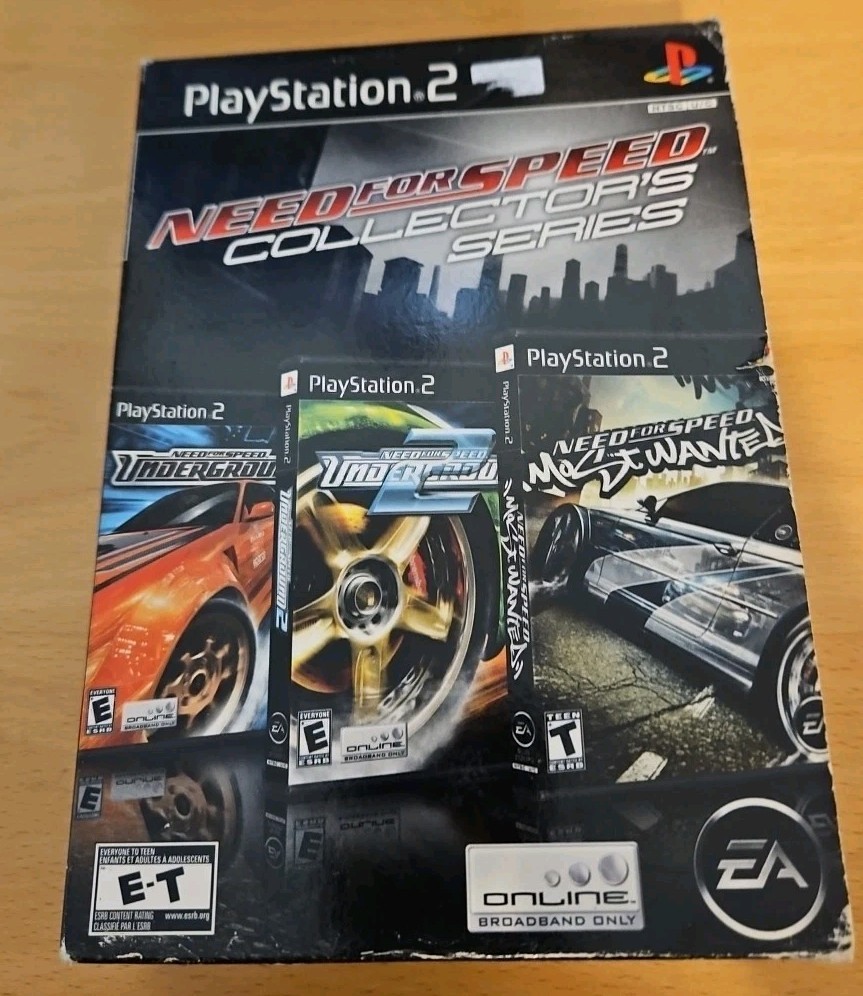 Need for Speed Collector's Series Sony PS2 Complete CIB w/ Box