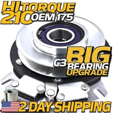 Hitorq 210ftlb (oem 175) Pto Clutch For Bush Hog Turf Champ Tc-180 Tc-200 Tc-220