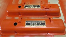 Chevy Valve Covers For 327 Small Block Engine Oem - Refinished Chevy Valve Covers For 327 Small Block Engine Oem - Refinished