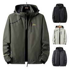Herren Softshell Regen Outdoor Jacke Softshelljacke Funktionsjacke Wasserdicht