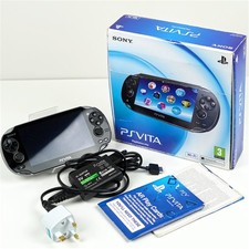 Sony PlayStation Vita Oled Black Wi-Fi + Boxed With Manuals | Tested & Working