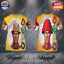 New Devo - We are not men Full Size Men's 3D T-Shirt For Fan SE974