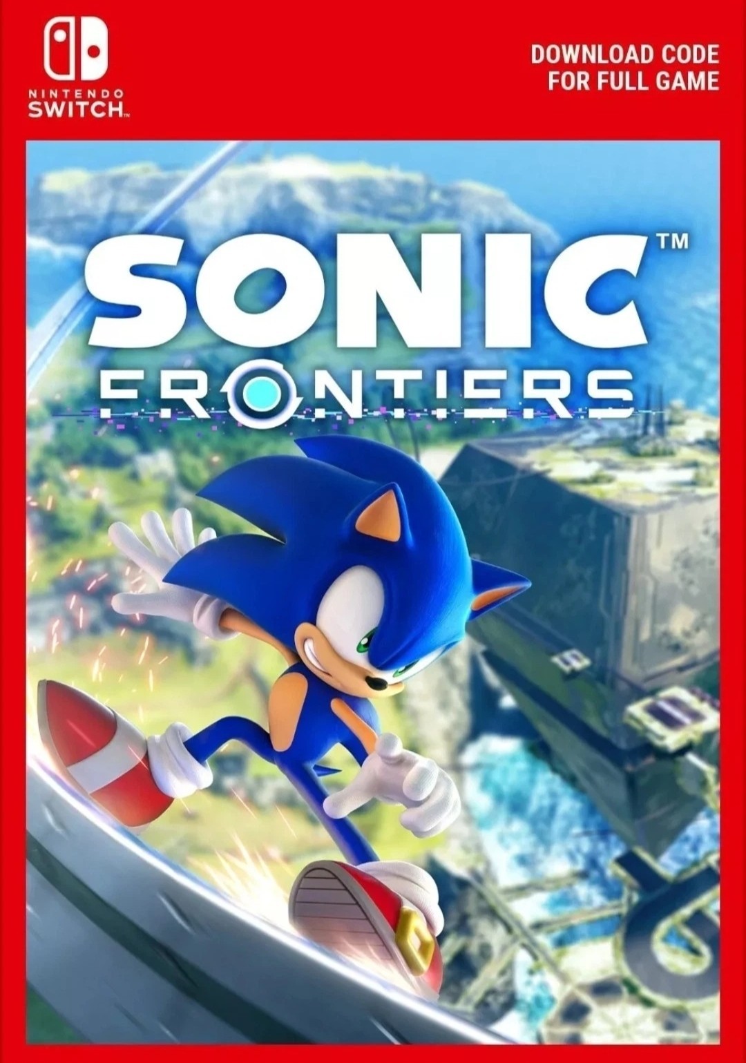 Sonic Frontiers Nintendo Switch Full Game  Instant Message Pls Read