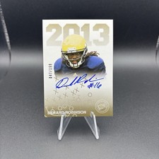 2013 Press Pass Denard Robinson Rookie Auto /199 Michigan Wolverines Autograph