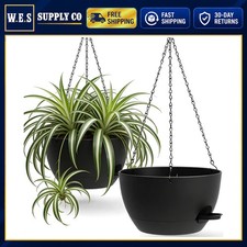 Self Watering Hanging Planters 13 Inch 2 Pack Indoor Outdoor