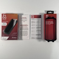 ZAGG Glass Elite Screen Protector for iPhone 16 Pro 2 Way Privacy