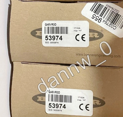 1PC New in box BANNER Q45VR3D laser sensor