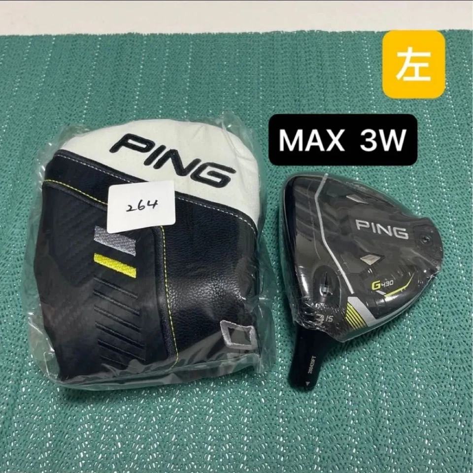 Ping G430 MAX 3W 15 Deg Fairway Wood Head with Cover LH +BRAND NEW+ Japan Lefty - Image 2 of 4