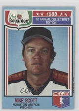 1988 Chef Boyardee Collector's Edition Food Issue Mike Scott #19 1z7