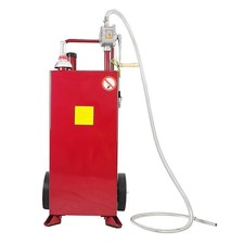 30 Gallon Gas Caddy Tank Storage Drum Gasoline Diesel Fuel Transfer Red New 30 Gallon Gas Caddy Tank Storage Drum Gasoline Diesel Fuel Transfer Red New