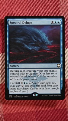 MTG - Spectral Deluge - Commander: Kaldheim (KHC) -D35 MTG Rare