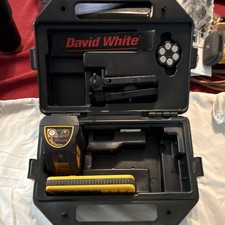 David White LLD-2 Laser Line Detector/Receiver Kit w/ Bracket & Carrying Case