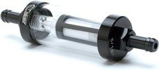 516 Inline Fuel Filter - Ape Racing Universal Billet Aluminum Metal Glass Fuel