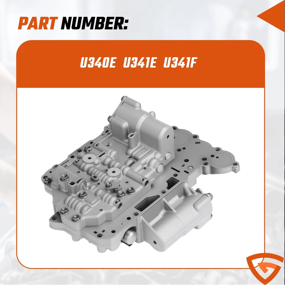 Cuerpo de válvula de transmisión U340E U341E para Toyota Yaris Corolla Scion 1.5/1.6/1.8L Foto 3 de 4