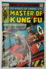 MASTER OF KUNG FU - Comic Book #57. Marvel Comics. October 1977 No.57 UK. VF 8.0