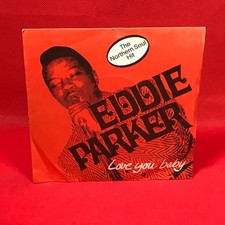 EDDIE PARKER  Love You Baby 1979 UK 7" PROMO vinyl single Grapevine 45 record