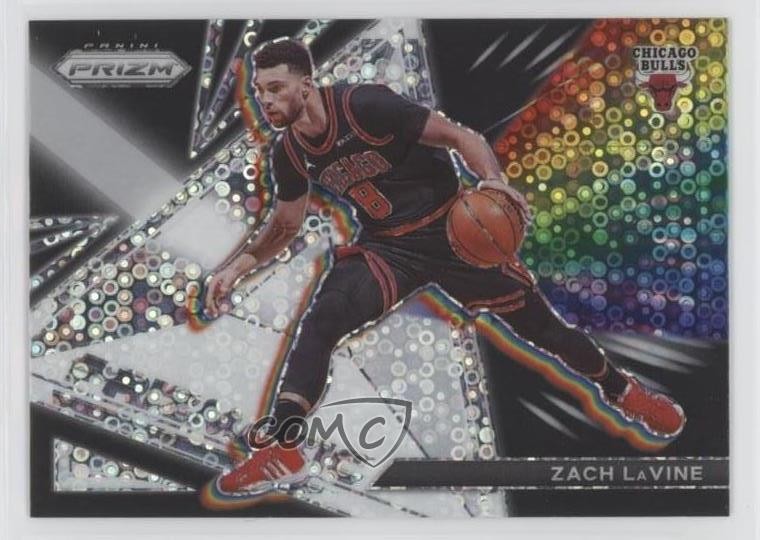 2021-22 Panini Prizm Prizmatic Fast Break Prizm Zach LaVine #11 0z9d