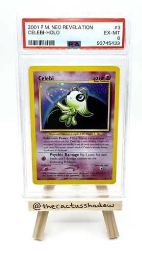 Celebi (Unlimited) graded PSA 6 for sale on eBay