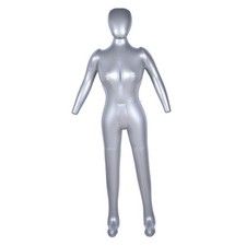 Full Body Clear Female Mannequin With Head New Fashion Store Window Display