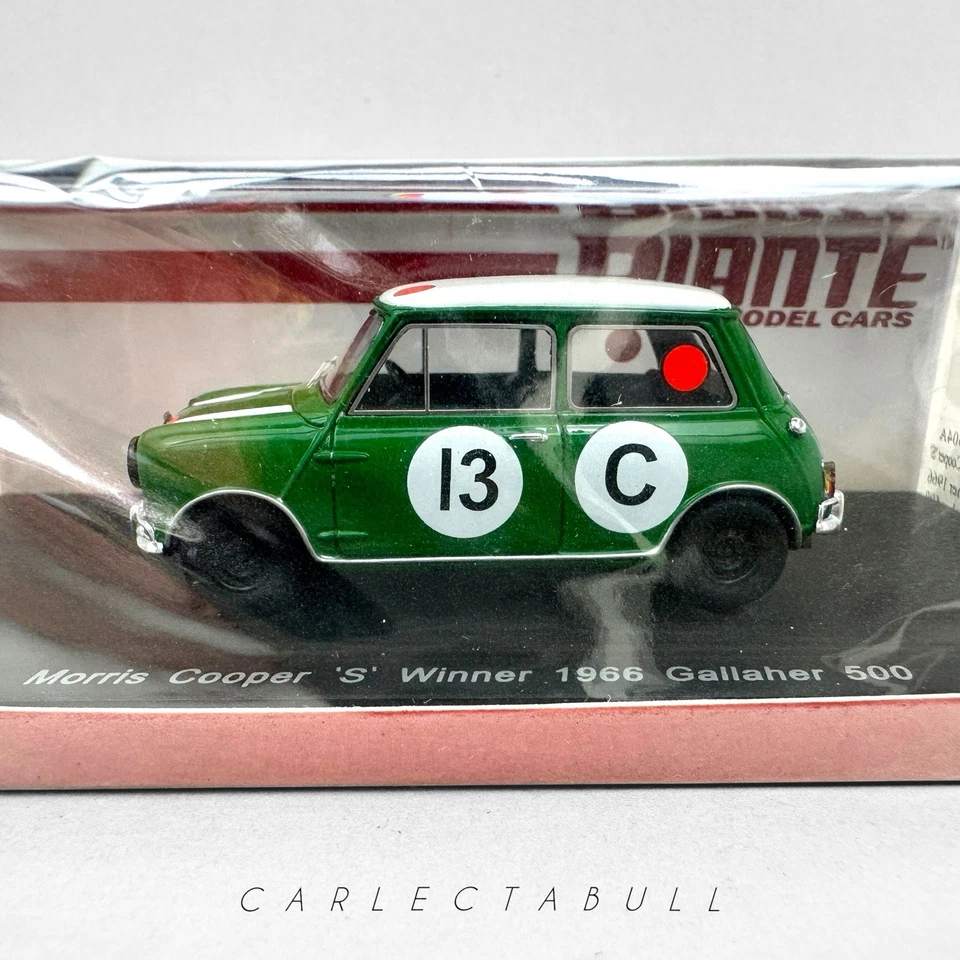 BATHURST WINNERS 1966 Bob Holden & Rauno Aaltonen Morris Cooper ‘S’ 1:43 - Image 2 of 4