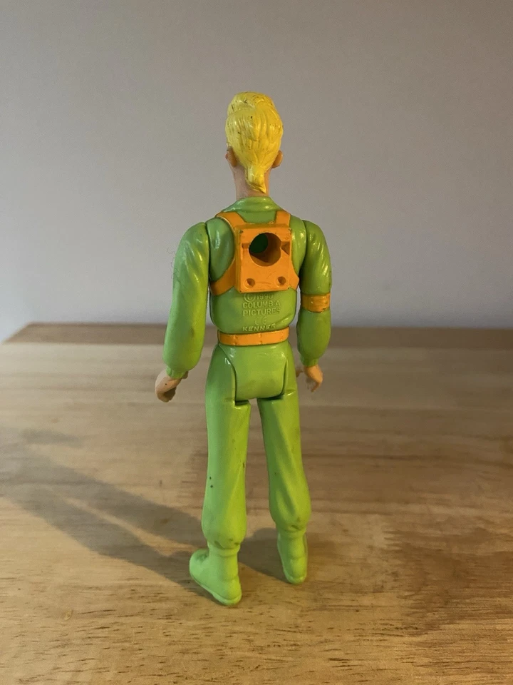 Vintage 1990 Kenner Real Ghostbusters Egon Spengler Slimed Heroes - image 3 of 4