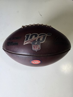 Wilson 100yr Broncos Game Prepped NFL Football