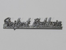 Vintage Seifert-Baldwin Chrysler Winona Minnesota Metal Dealer Badge Emblem Tag