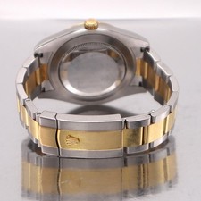 Rolex Datejust II Steel 18K Yellow Gold Champagne Dial Automatic Watch 116333 6