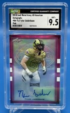2018 Leaf Metal US Army All-American Bowl Football Cards - Trevor Lawrence Autographs 18