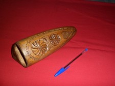 ANCIEN OUTIL , COFFIN DE FAUCHEUR , QUERAS