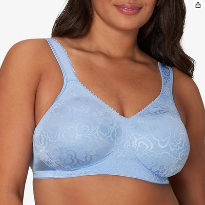 PLAYTEX 18 Hour Ultimate Lift & Support Wireless Bra 4745 Zen Blue 38B $39 -NWT