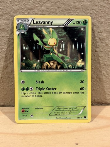 Pokemon TCG Leavanny (8) 8/98 Emerging Powers Rare NM