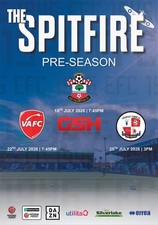 EASTLEIGH v SOUTHAMPTON England 18 July 2026 Friendly OFFICIAL