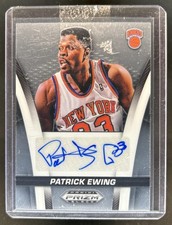 2024-25 Panini Prizm Black Patrick Ewing Flashback Signatures Auto #FB-EWI