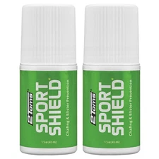 2Toms SportShield Anti-Chafe & Blister Prevention, 1.5 Oz, 2 Bottles, Waterproof
