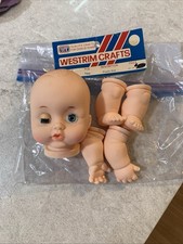 Vintage Westin Crafts Winking Doll Set 5 Pieces. New, Old Stock