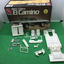 FOB 65 Chevy El Camino Chassis Frame W Interior AMT 1:25 Search LBR Model Parts