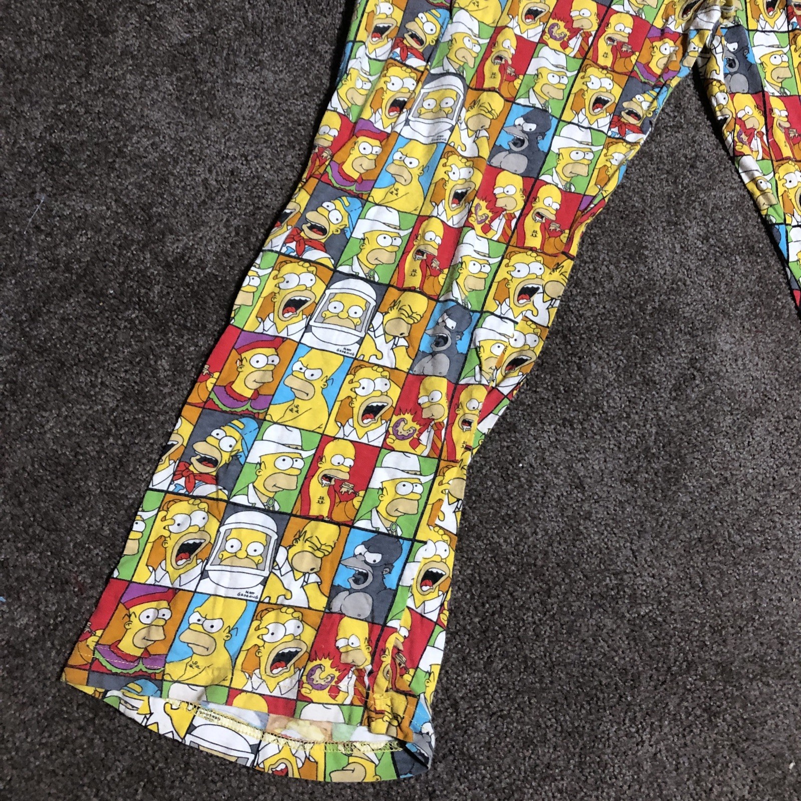 Vintage Homer Simpson Pajama Bottoms - Large- 2005 Good Condition image 7