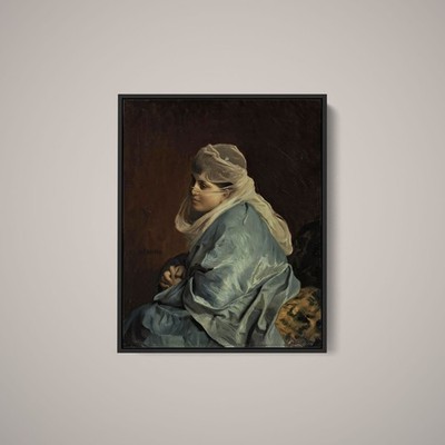 Jean-Leon Gerome - Woman of Constantinople - Art Print on Paper or Canvas