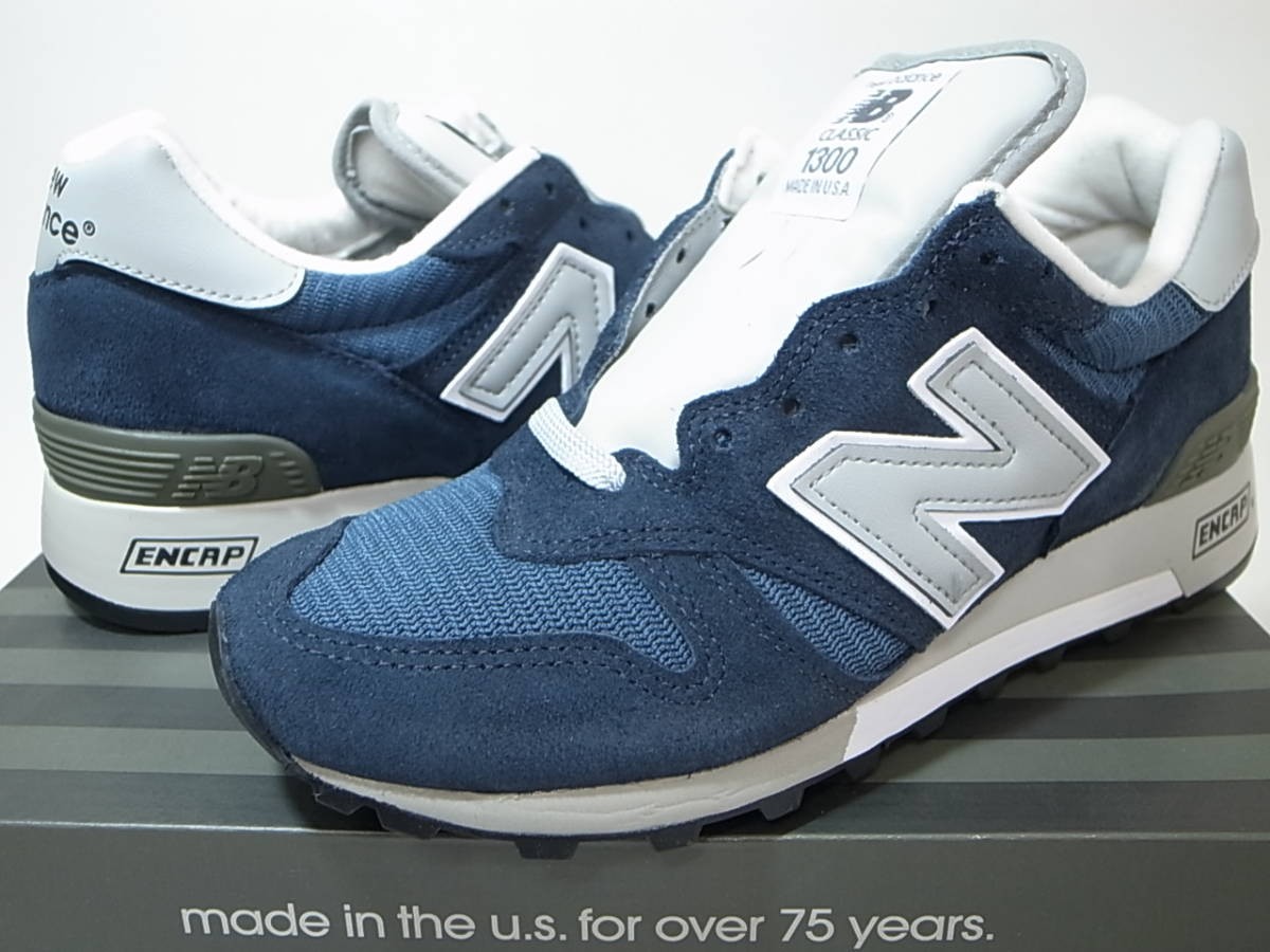 New Balance M1300AO Color Navy Made in USA width D Sneaker with 