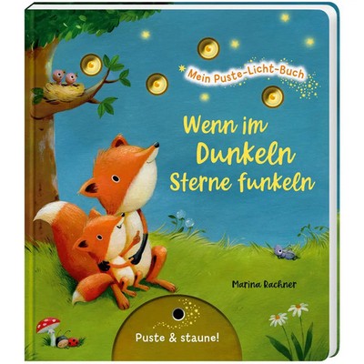 Mein Puste-Licht-Buch: Wenn im Dunkeln Sterne funkeln