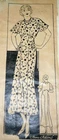 *LOVELY VTG 1930s DRESS ANNE ADAMS Sewing Pattern 18/36