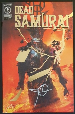 DEAD SAMURAI #1 (GOLD FOIL CONVENTION EXCLUSIVE SIGNED BY SOAD'S JOHN DALMAYAN )