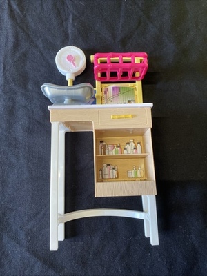#ad #ad Barbie Doll You Can Be Anything Zoo Doctor Vet Veterinarian Playset Replacement $5.24