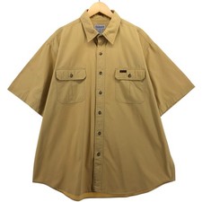 Used Carhartt short-sleeved work shirt men's size XL