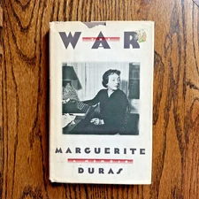 War : A Memoir by Marguerite Duras - 1986 Pantheon HC Good Buy 2, 3rd Free