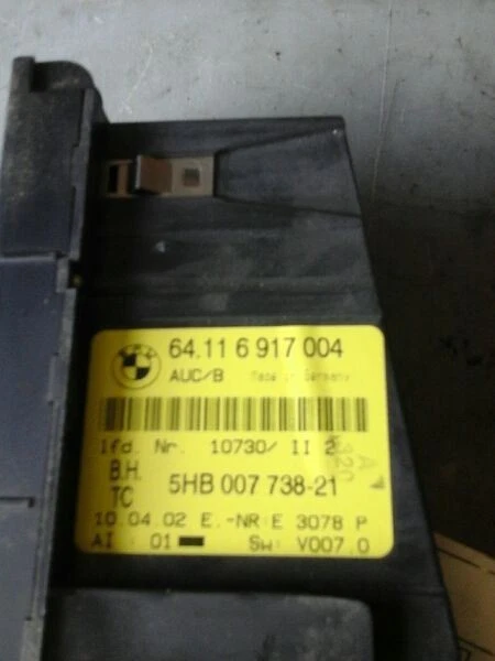 Convertible de control de temperatura para BMW 325i 59684 01-06 Foto 2 de 4