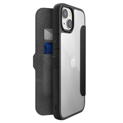 Robuste Schutzhülle für iPhone 14 Plus Klapphülle mit Kartenfach Case Raptic