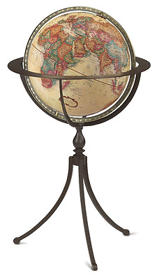 Replogle Marin World Globe 16'' Antique Ocean. Brand New!